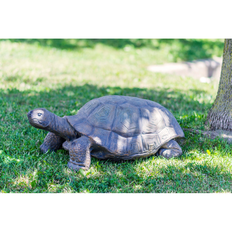 large outdoor sea turtle statue